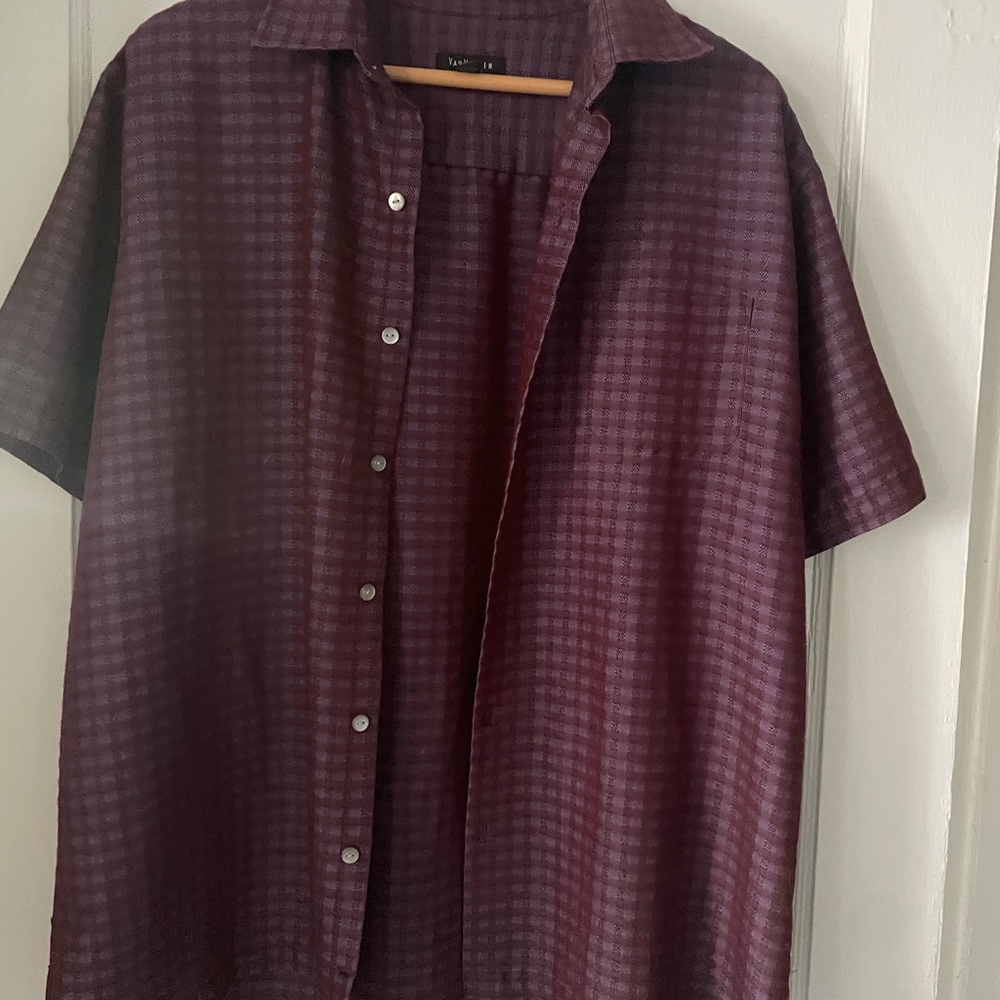 Oversized button up